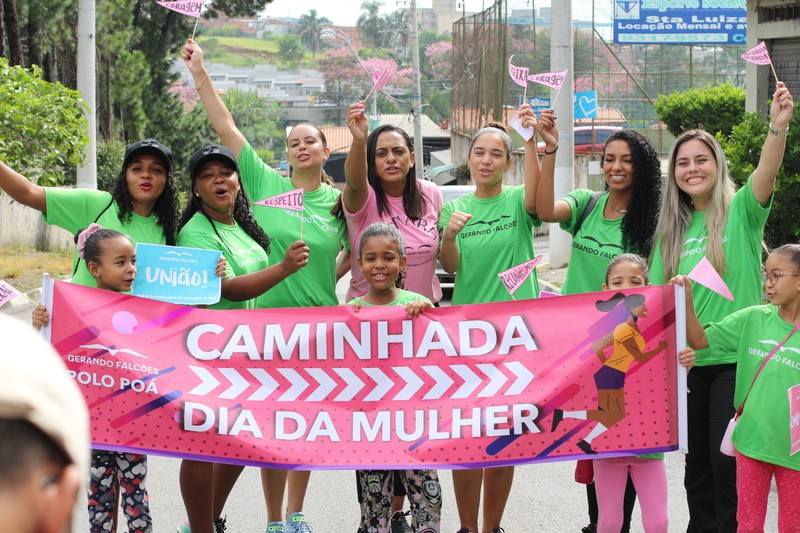 Gerando Falcões realiza 3ª edição da Caminhada da Mulher no Alto Tietê