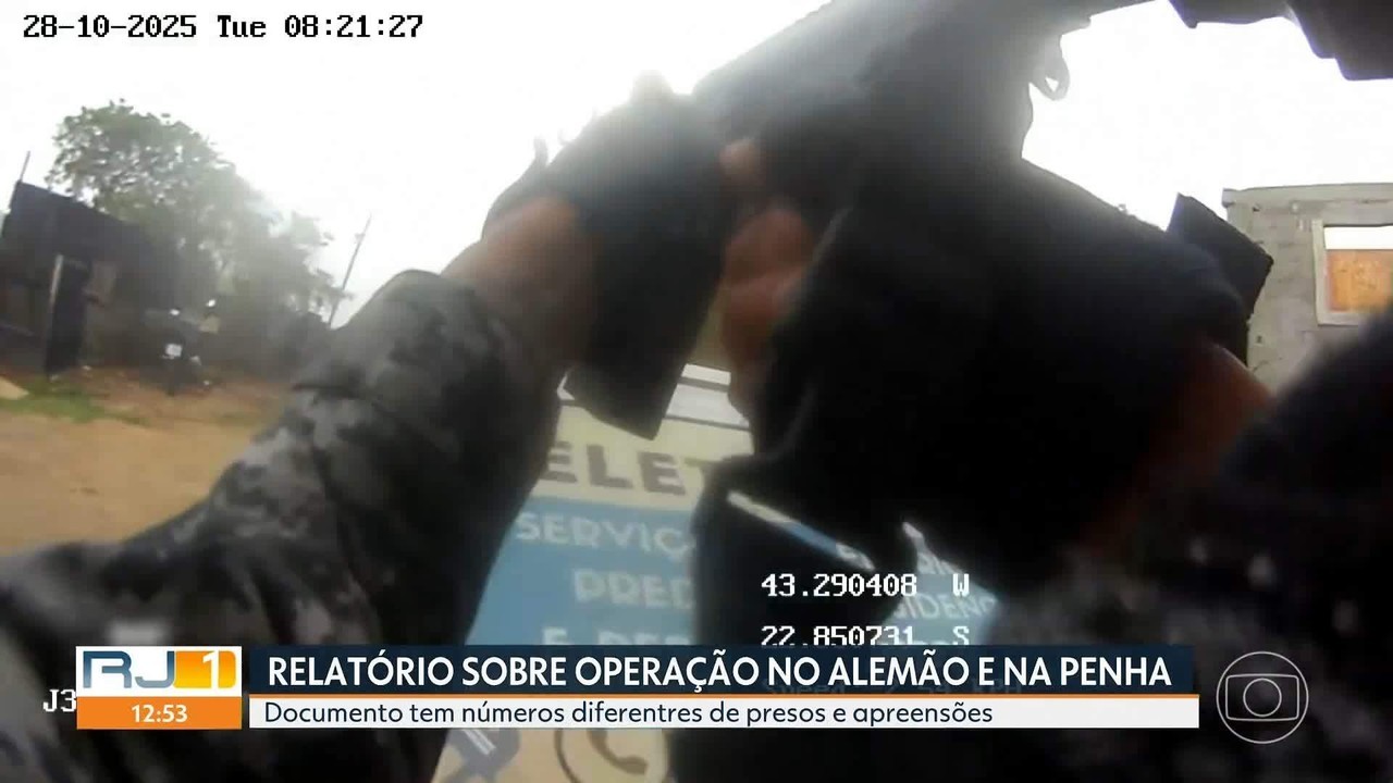 Relatório do Castro sobre megaoperação na Penha e Alemão enviado ao STF tem divergências no número de presos e apreensões