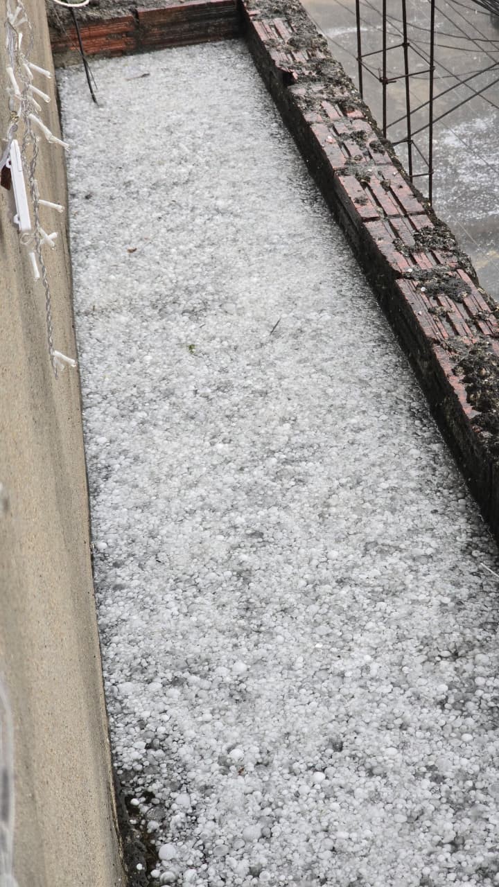 Chuva de granizo atinge Osasco; capital paulista entra em estado de atenção para alagamentos