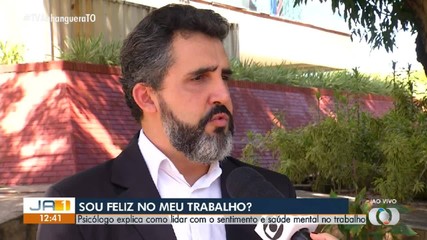 Psicólogo fala sobre como lidar com sentimentos no ambiente de trabalho