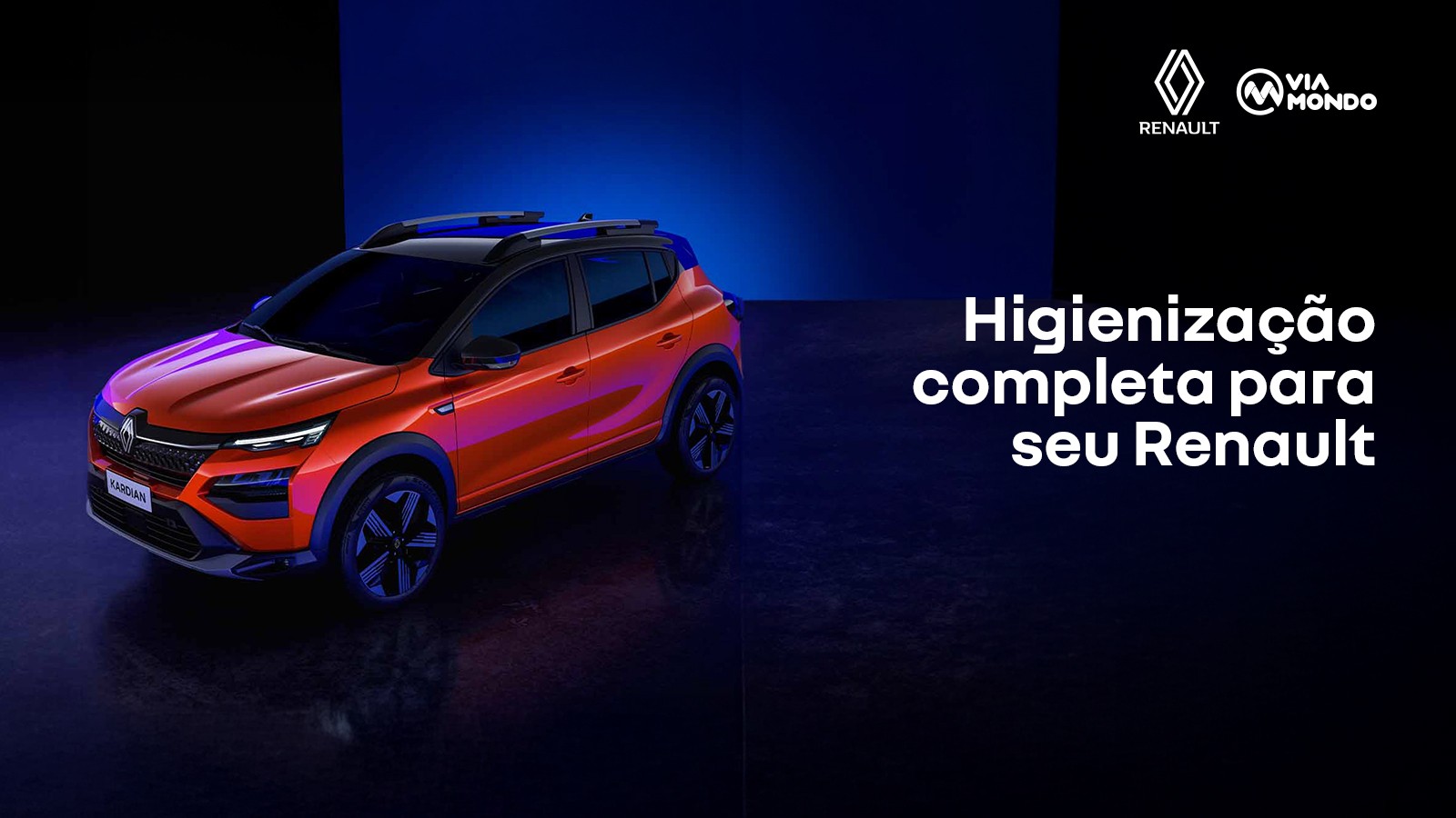 Higienização completa para seu Renault