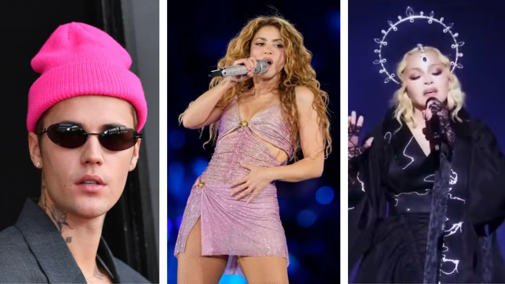Justin Bieber se junta a Madonna, Shakira e BTS em show do intervalo da final da Copa do Mundo