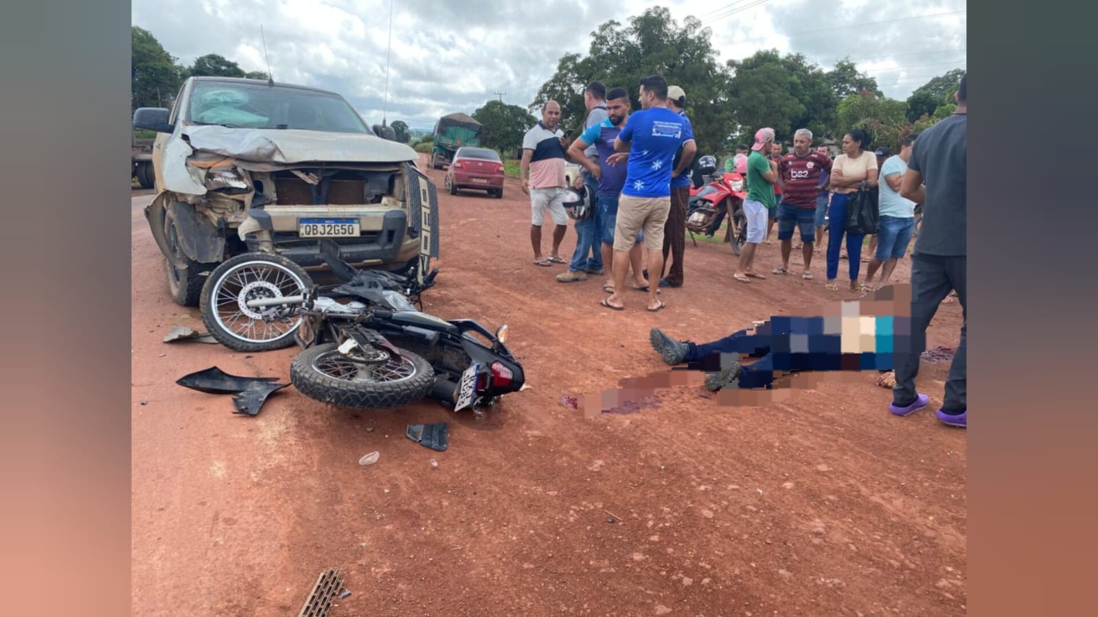 Motociclista morre após batida com caminhonete na BR-163, em Santarém