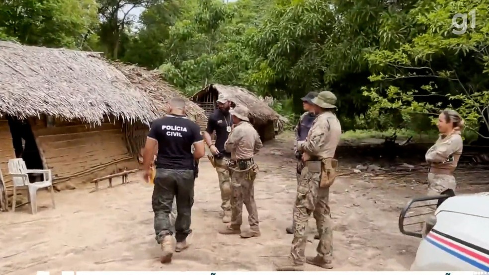Sem pistas há três semanas, polícia ouve pescadores e reforça buscas por crianças desaparecidas em Bacabal — Foto: Reprodução/TV Globo