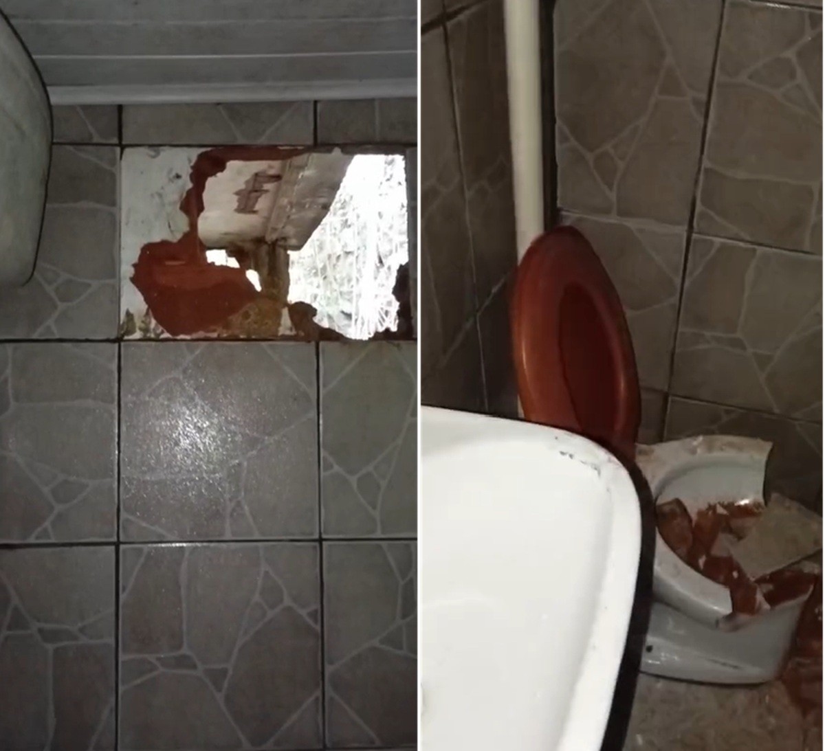 Loja em Petrópolis é furtada após criminoso abrir buraco em parede de banheiro; prejuízo é de quase R$ 3 mil