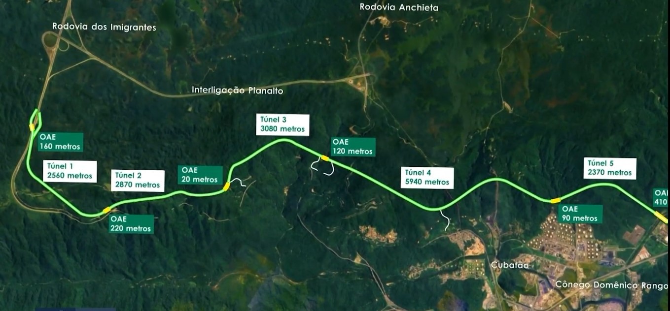 Governo de SP anuncia projeto para a construção de terceira pista da Rodovia dos Imigrantes para desafogar trânsito no litoral