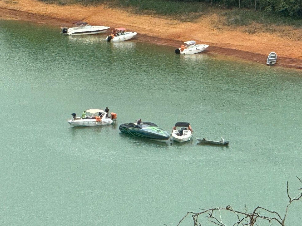 Buscas são realizadas em Capitólio — Foto: Reprodução/Redes Sociais