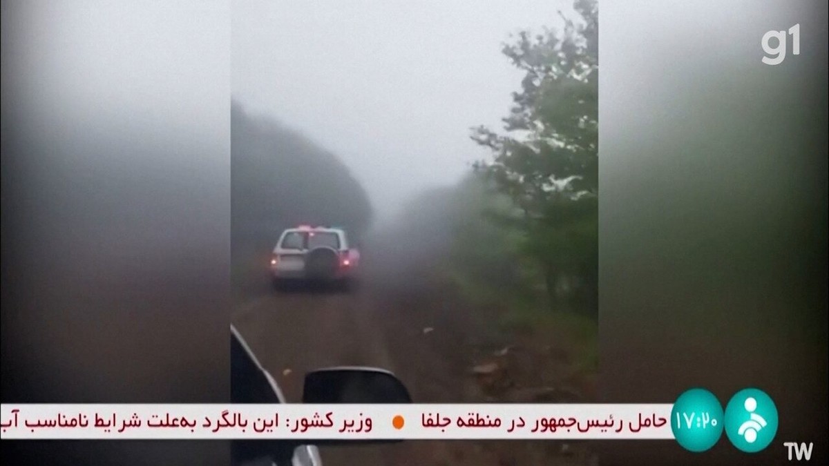 Queda de helicóptero do presidente do Irã: agência divulga imagens do resgate
