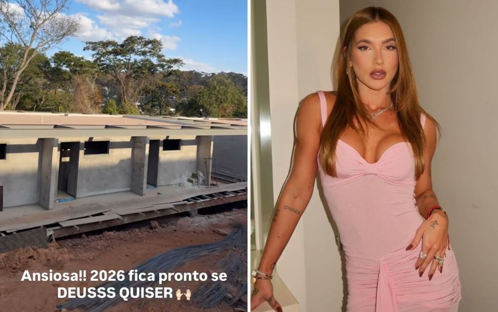 De sala para câmara hiperbárica a lago: veja detalhes da obra da mansão de Virginia em Goiânia