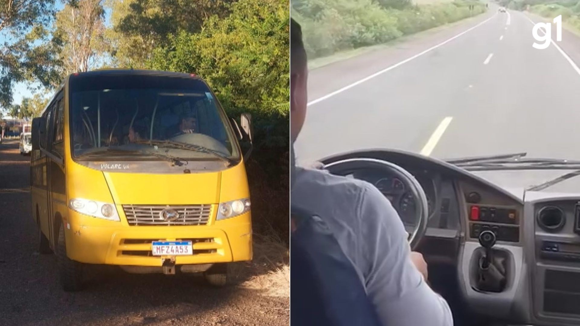VÍDEO que mostra van escolar com 'folga' no volante e portas abertas leva prefeitura a suspender transporte de 200 alunos no interior do RS
