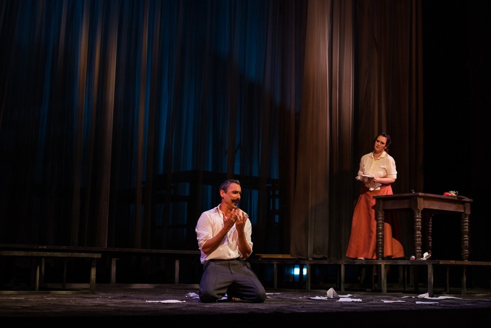 Festival Amazonas de Ópera apresenta 'Piedade', obra baseada na trágica história do escritor Euclides de Cunha  — Foto: Secretaria de Cultura