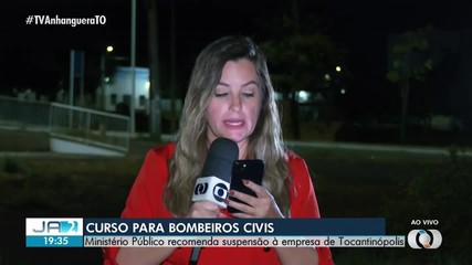 MP recomenda suspensão de curso para bombeiros oferecido por empresa em Tocantinópolis