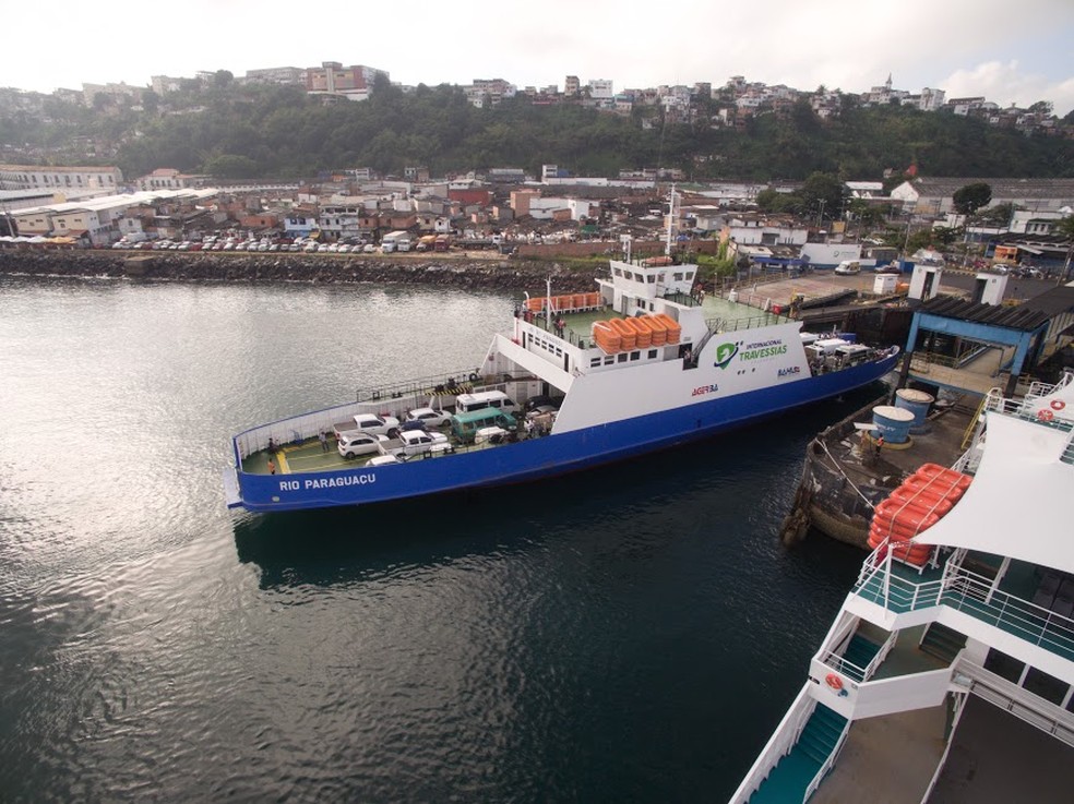 Sistema ferryboad prevê alta demanda durante feriado — Foto: Internacional travessias
