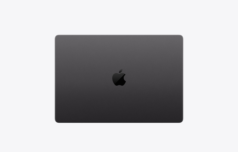 Novo MacBook Pro com tela sensível ao toque. — Foto: Reprodução/Apple