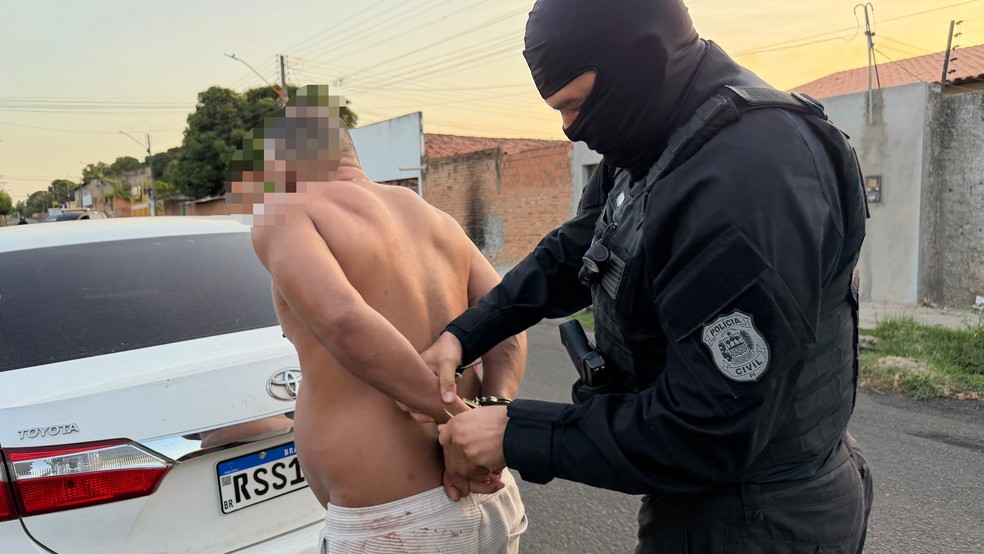 Investigados por homicídio, estelionato e tentativa de feminicídio são presos em operação no PI — Foto: Divulgação/PCPI