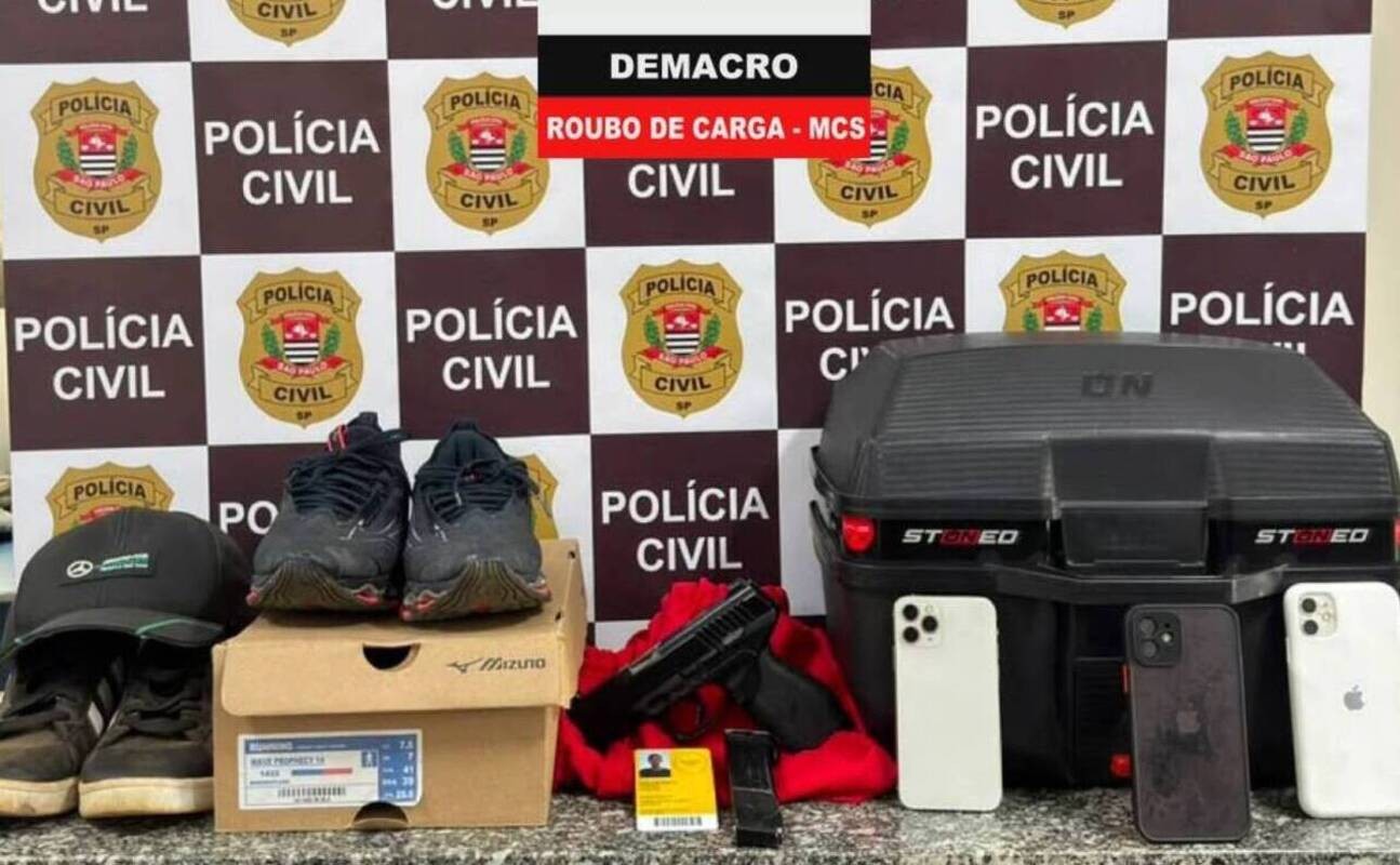 Homem é preso em operação que investiga furtos e roubos de motos em Mogi das Cruzes