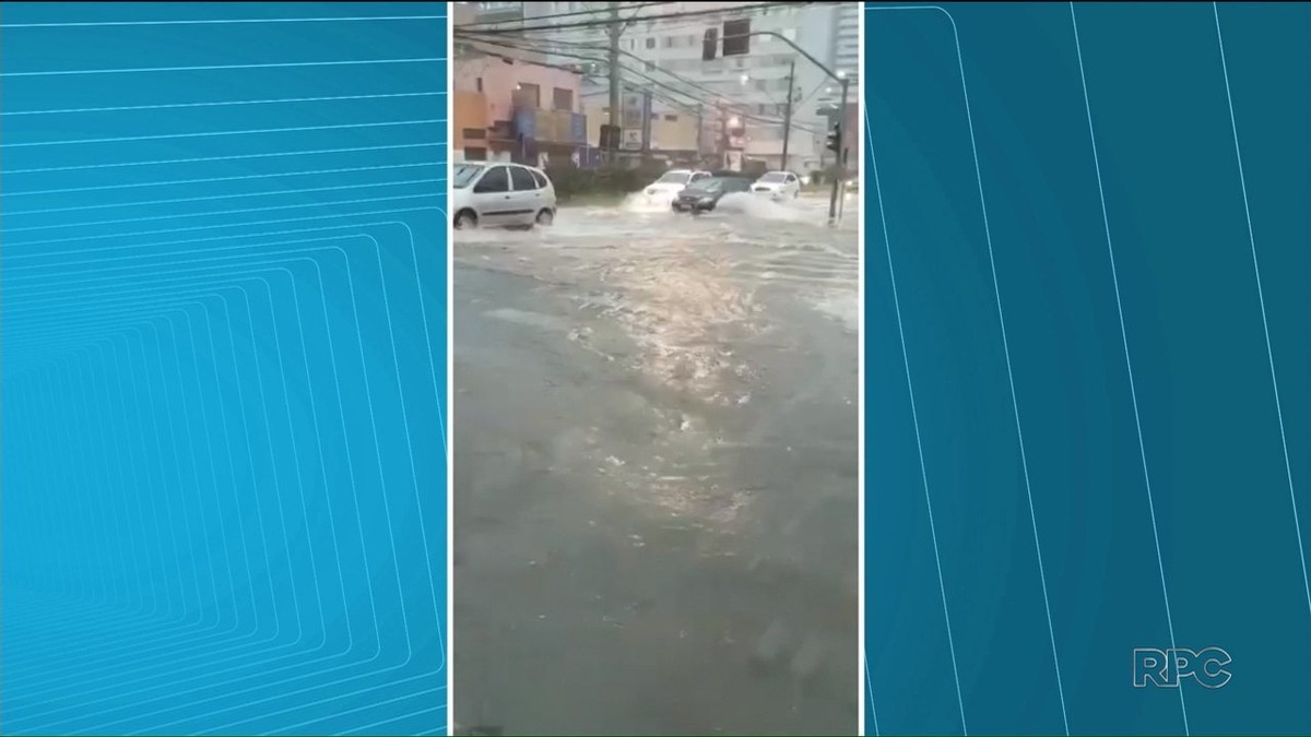 Chuva Em Curitiba Alaga Ruas E Causa Prejuízos Em Vários Bairros ...