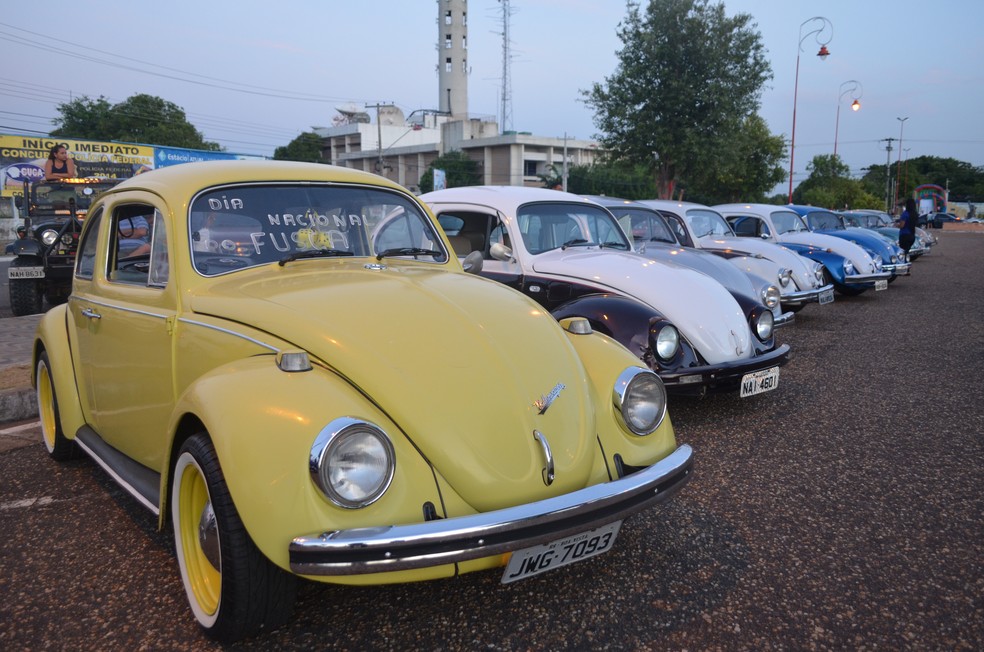 Dia Nacional do Fusca é comemorado 20 de janeiro — Foto: Vanessa Lima/G1 RR
