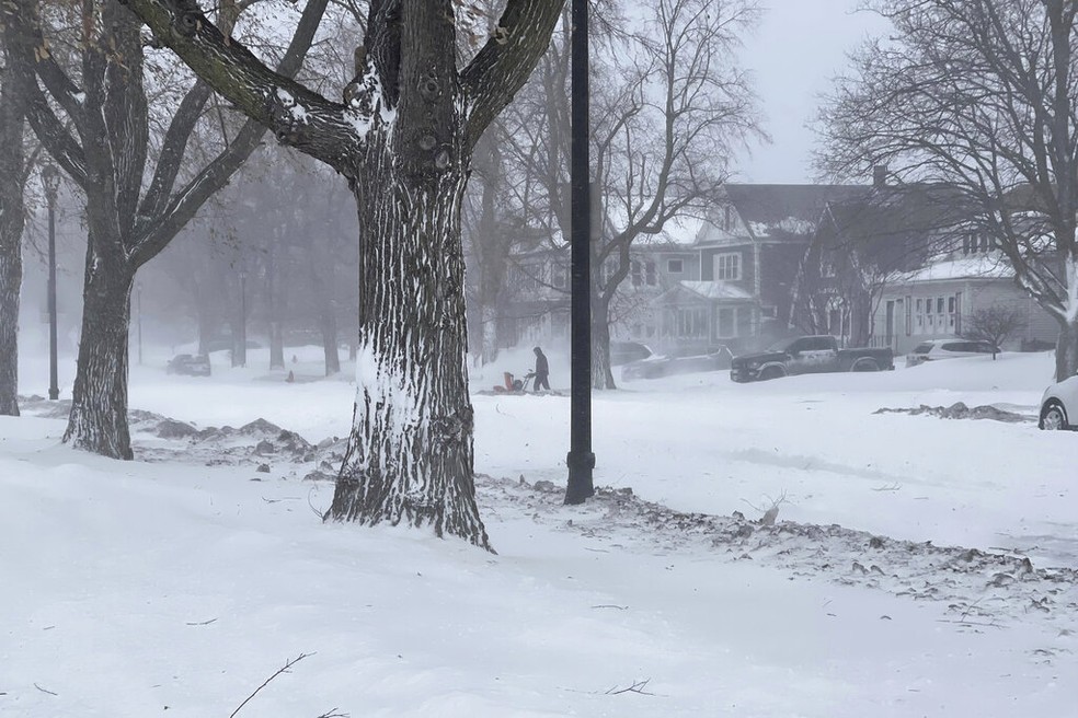 Frio Extremo E Neve Do Inverno Do Estados Unidos Imagem de Stock - Imagem  de neve, doca: 36745625