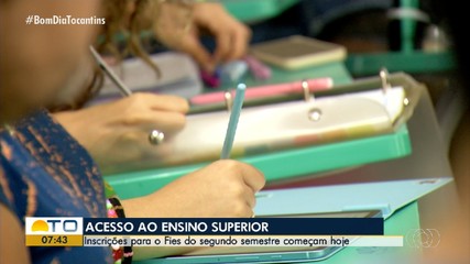 Fies abre prazo de inscrição para vagas do segundo semestre de 2026