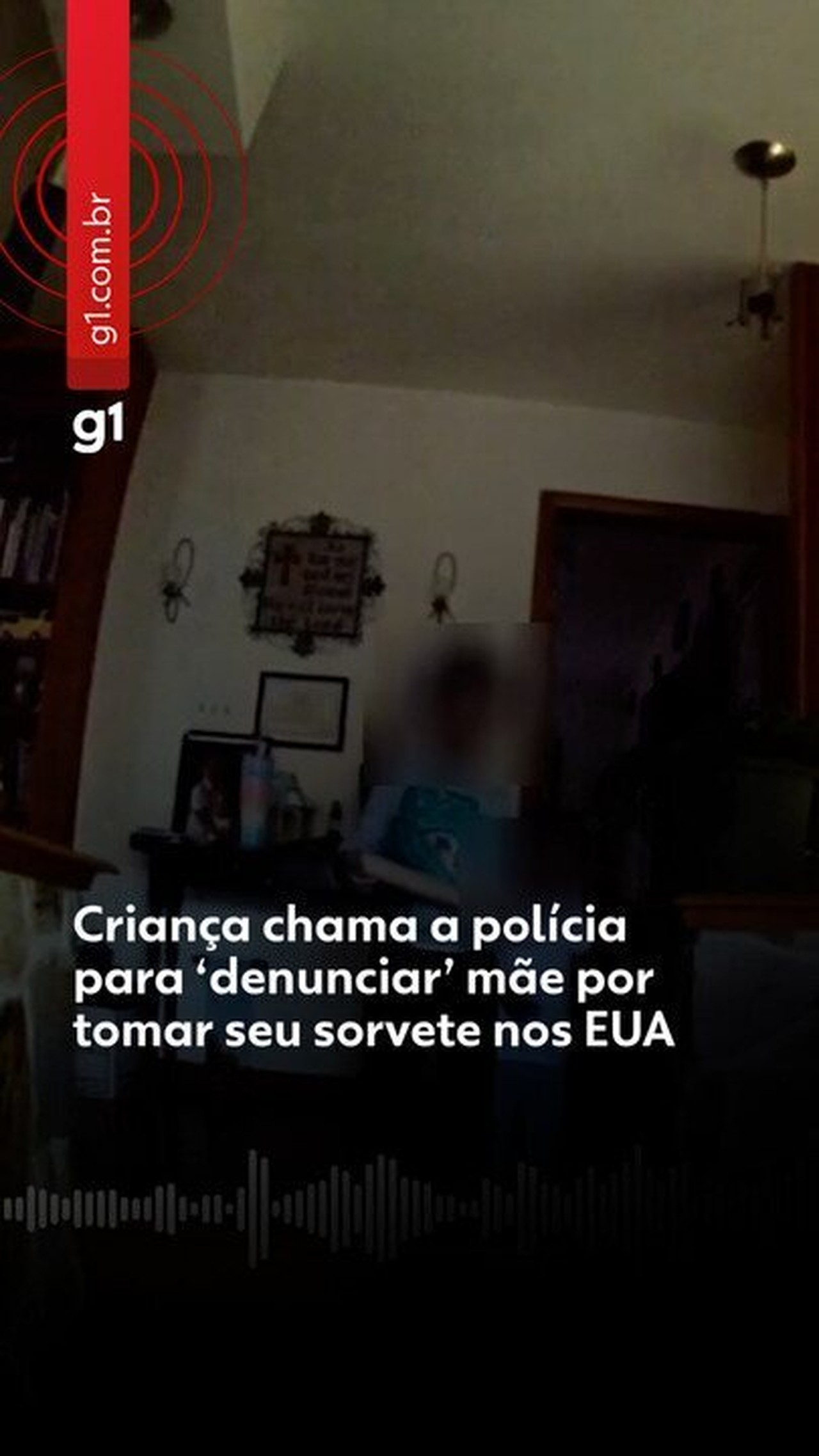 Criança chama a polícia para ‘denunciar’ mãe por tomar seu sorvete nos EUA; VÍDEO