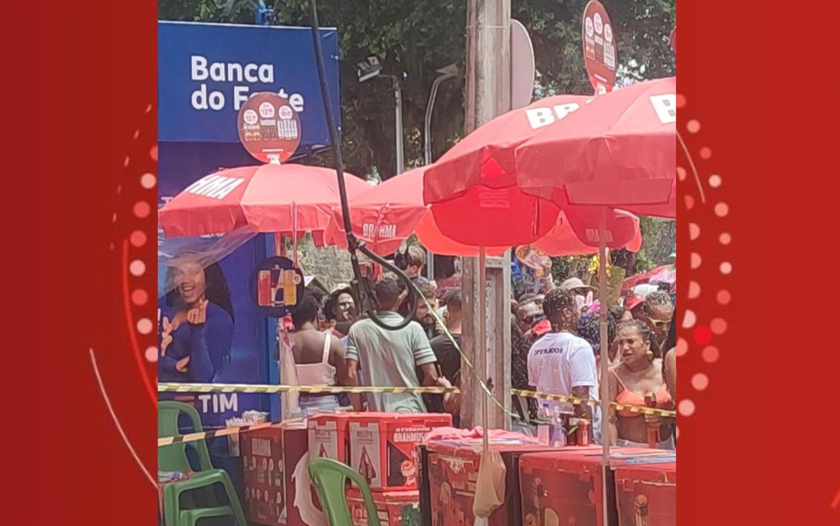 Parte de circuito de carnaval em Salvador tem fornecimento de energia elétrica suspenso após serpentina causar curto-circuito