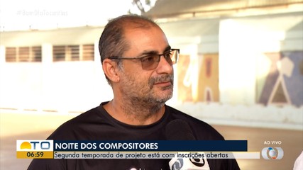 Projeto Noite dos Compositores seleciona artistas para a segunda temporada em Palmas