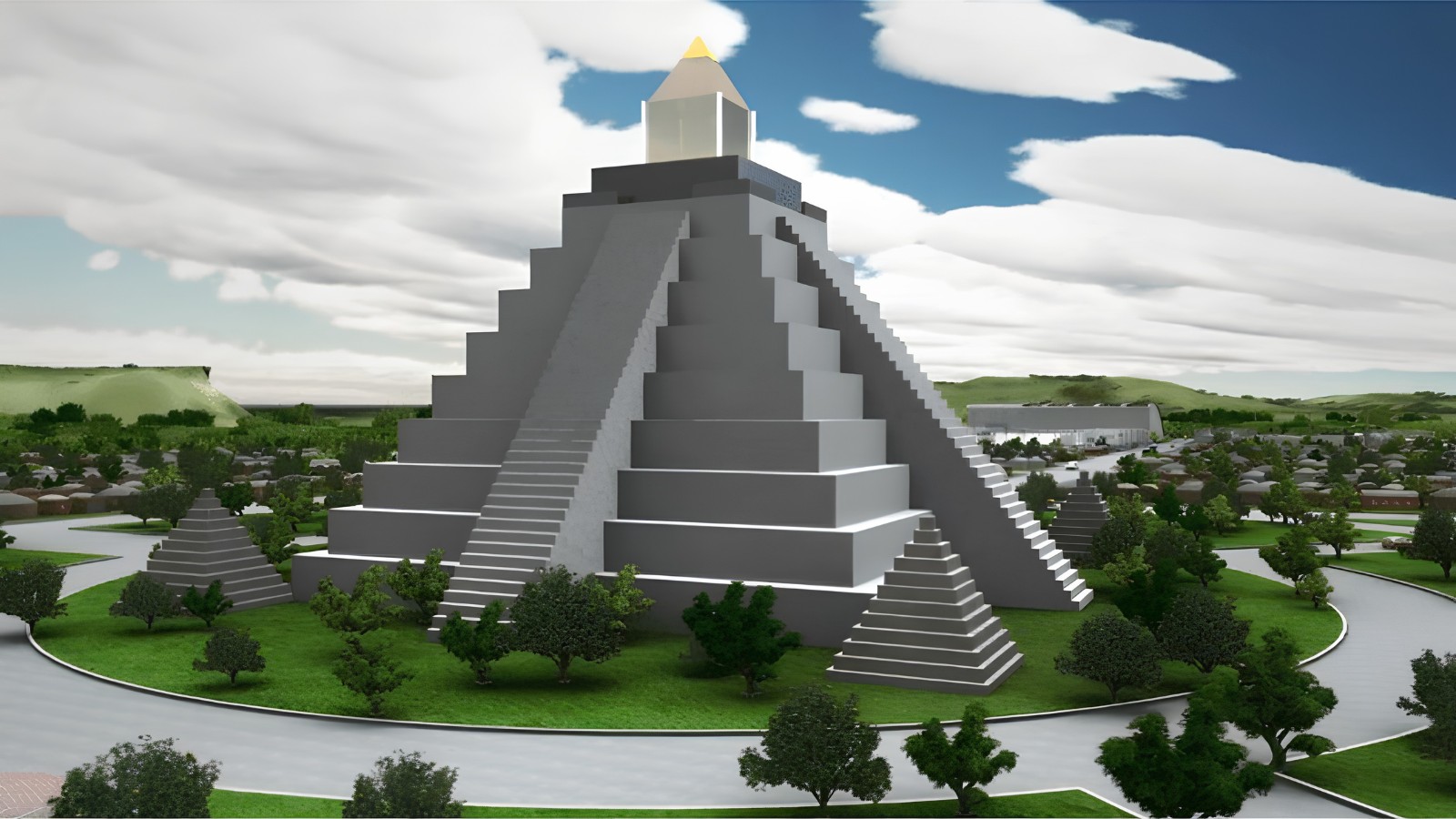 Pirâmide de 12 andares de Dakila Pesquisas vai virar polo de ciência | G1
