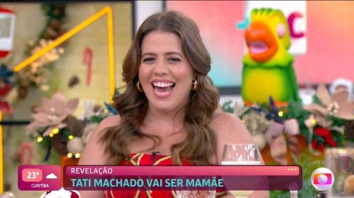 Tati Machado está grávida do primeiro filho