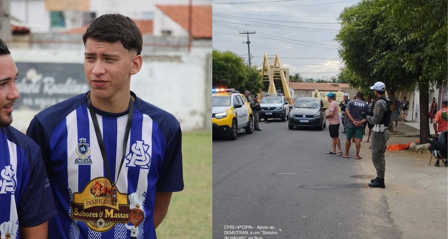 Adolescente de 17 anos morre após perder controle de moto e bater em árvores no RN