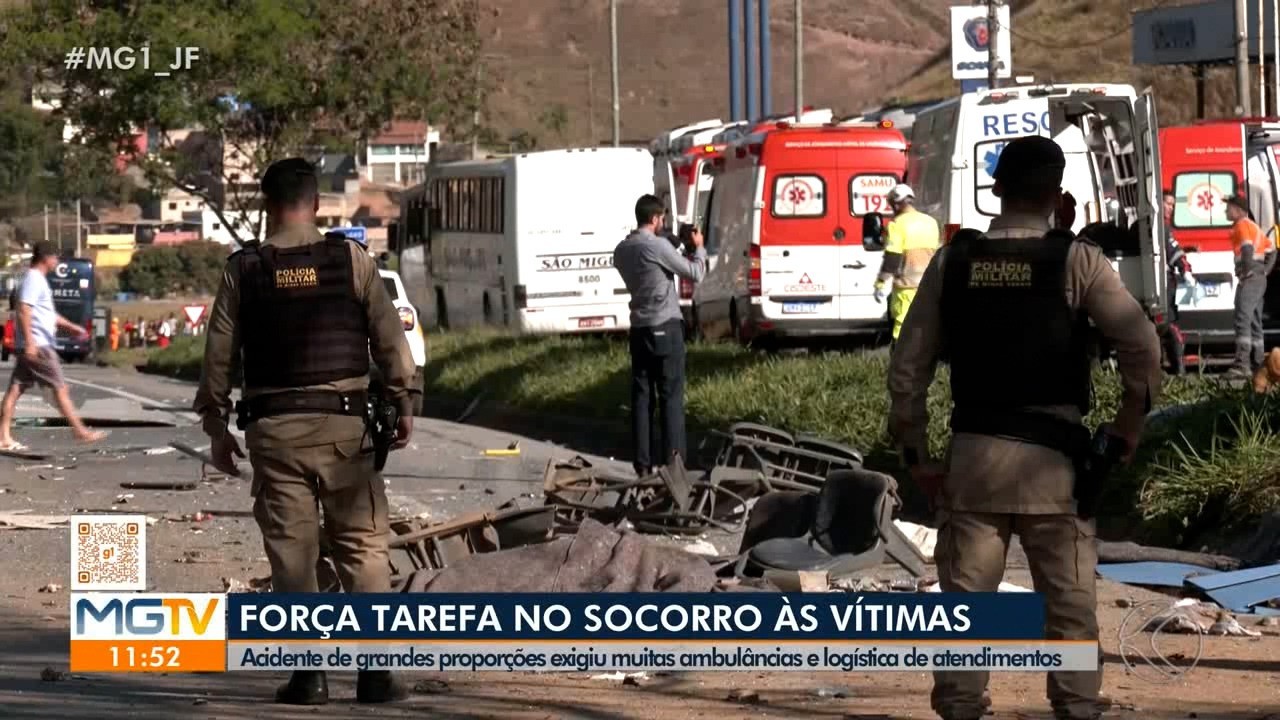 Motociclista morre após bater em carro durante ultrapassagem em Juiz de Fora
