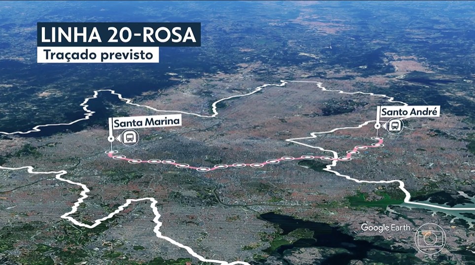 Governo de SP notifica imóveis em Pinheiros e na Vila Madalena, na Zona Oeste de SP, para obras da Linha 20-Rosa