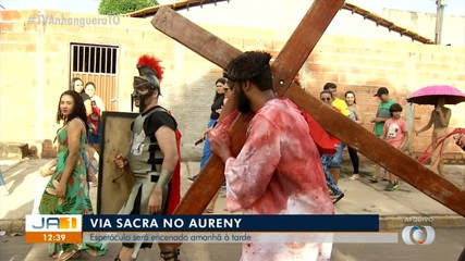 Via Sacra será encenada no Aureny II nesta sexta-feira (29)
