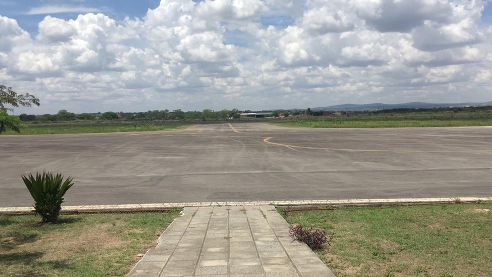 Aeroporto Oscar Laranjeiras em Caruaru — Foto: TV Asa Branca