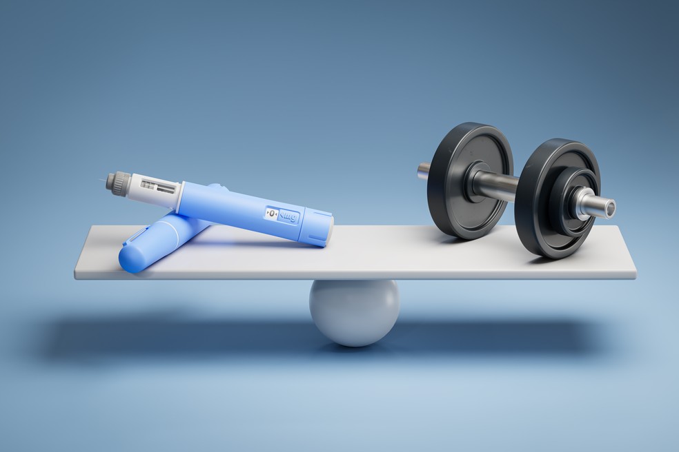 O que fazer para evitar a perda de músculos durante o uso de inibidores de apetite? — Foto: Adobe Stock