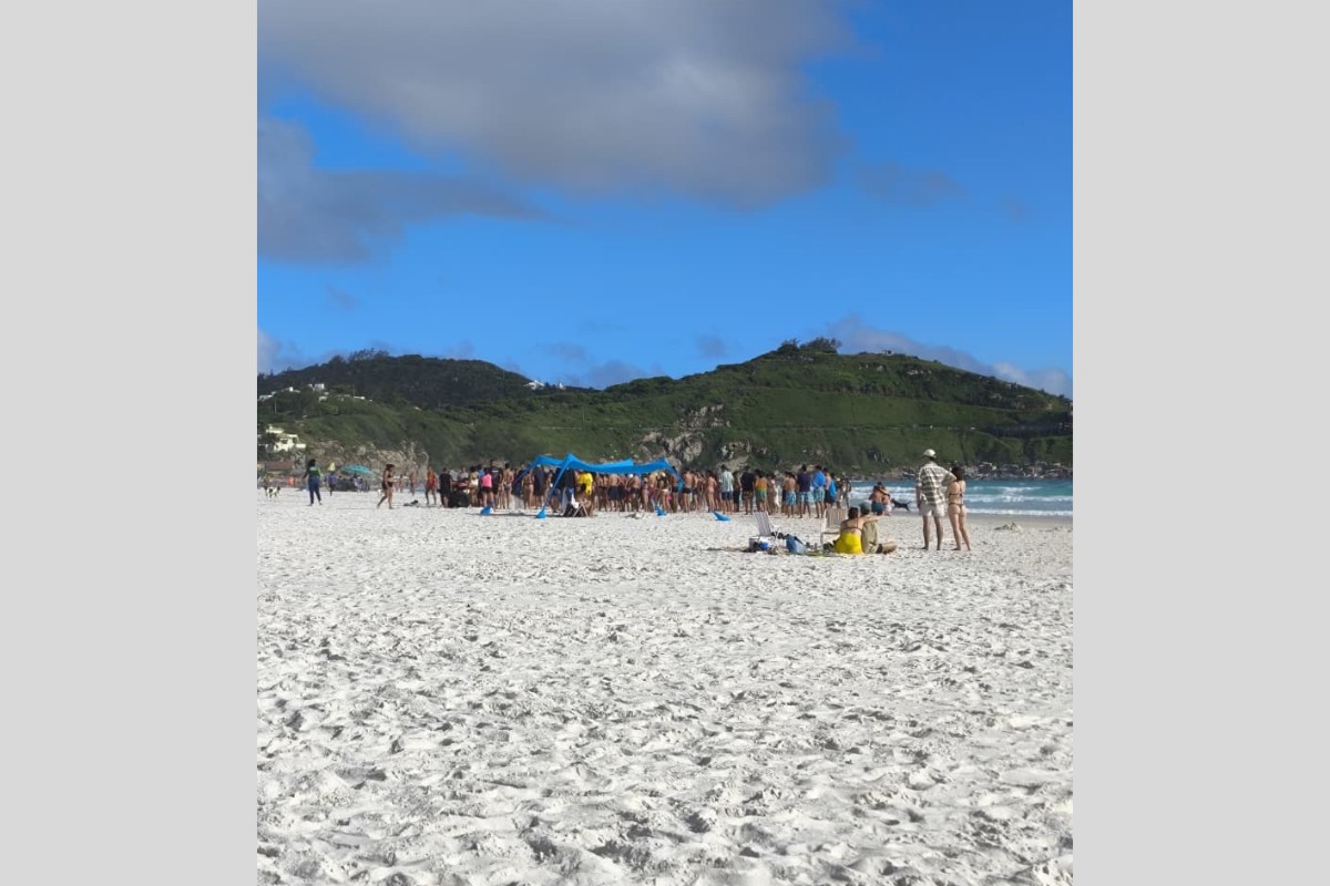 Turista falece após afogamento na Praia Grande, em Arraial do Cabo