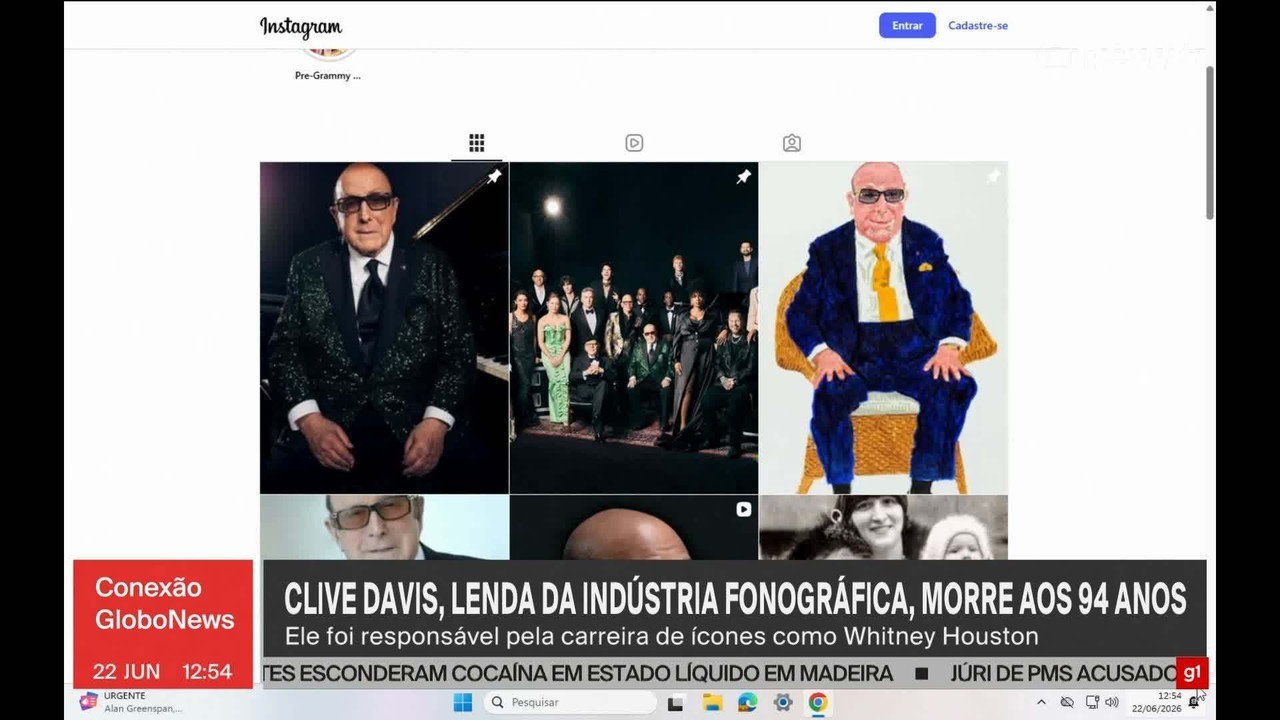 Clive Davis, produtor que lançou Whitney Houston e Bruce Springsteen, morre aos 94 anos