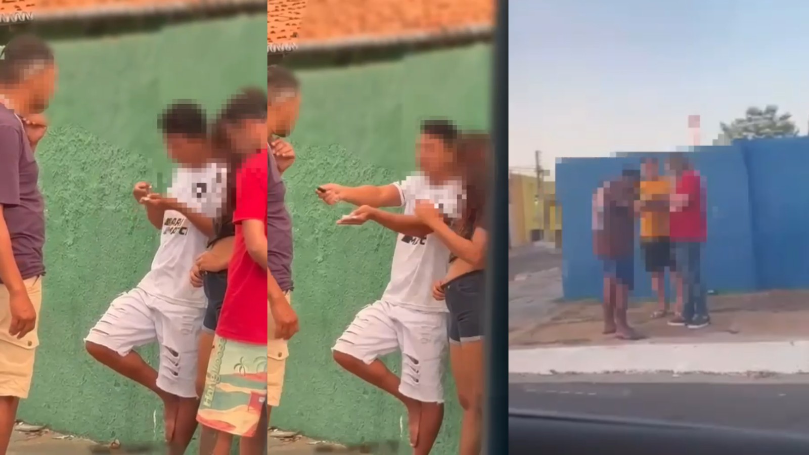 Polícia flagra pessoas consumindo drogas à luz do dia em frente a escola e interdita bar em Parnaíba; veja vídeo
