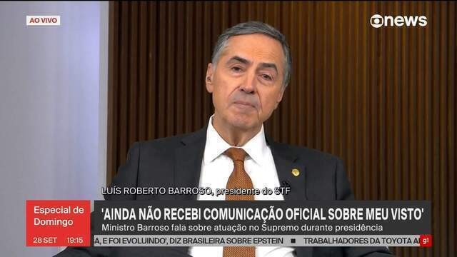 Barroso diz que concorda com dois crimes contarem como um só no julgamento dos atos golpistas