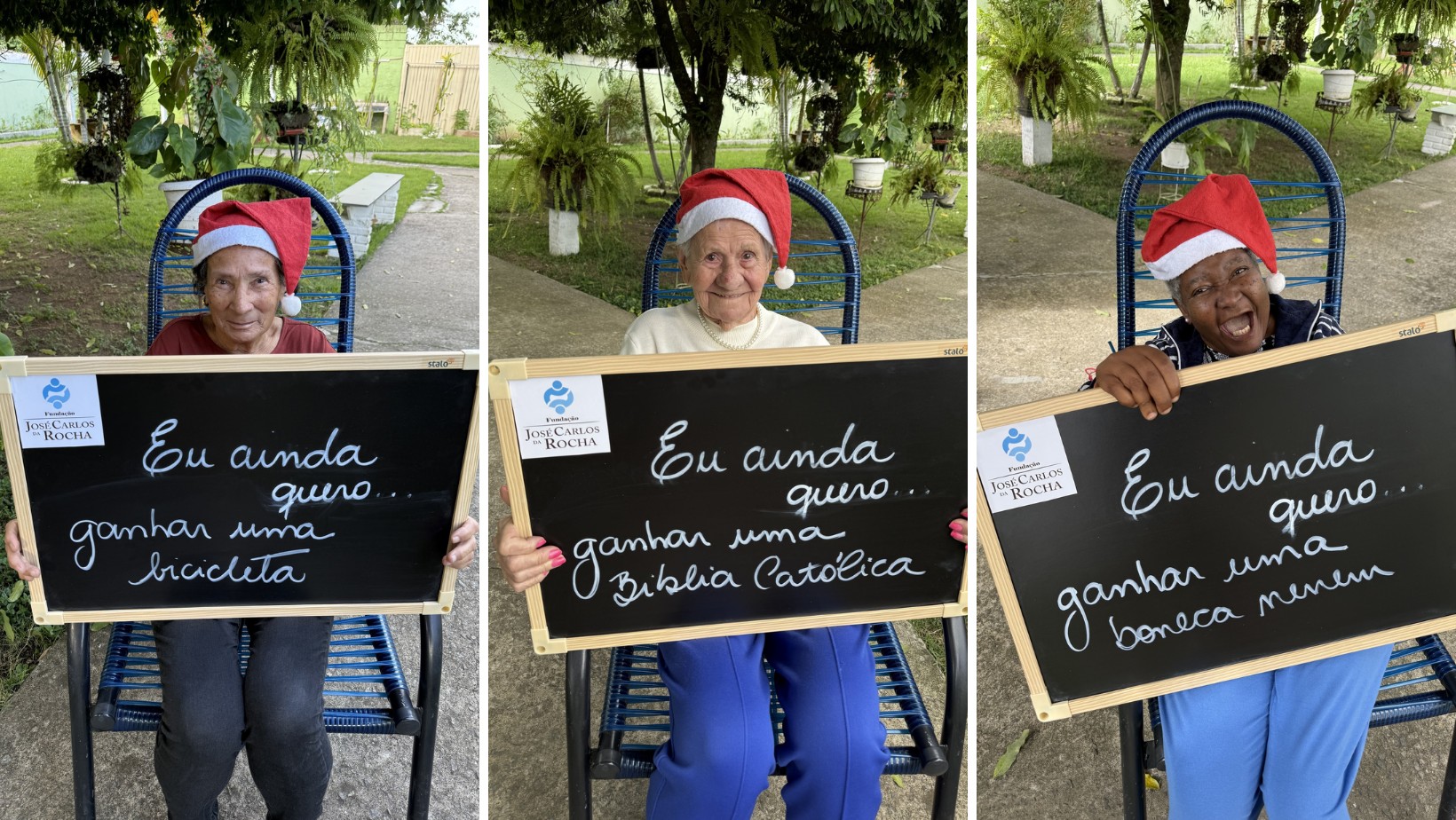 Bicicleta, boneca e bíblia: fundação faz campanha de Natal para presentear idosos que vivem em abrigos