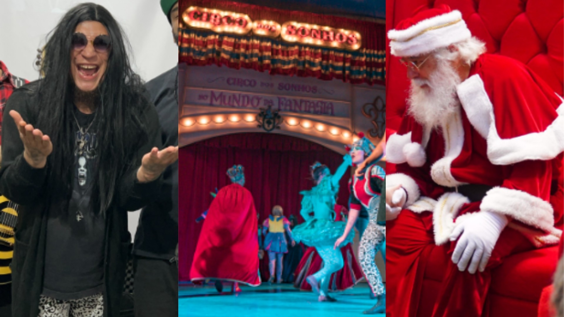 Homenagem a Ozzy, circo de Marcos Frota e visita do Papai Noel: veja as opções do fim de semana em Uberlândia e Uberaba 