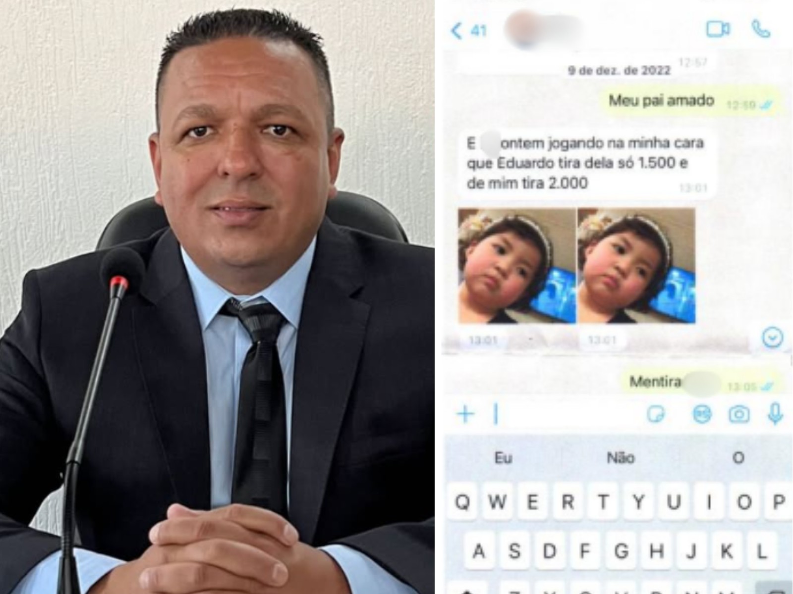 Servidora expõe rachadinha e reclama de 'desconto' maior no salário; presidente de Câmara é investigado