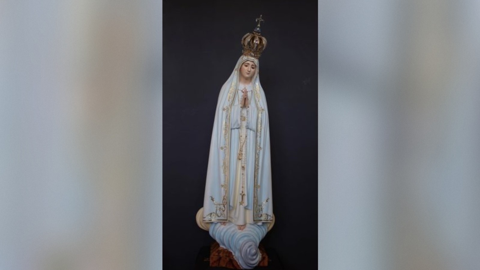 Fortaleza recebe réplica oficial de Nossa Senhora de Fátima, que fará peregrinação até o Cariri; confira programação