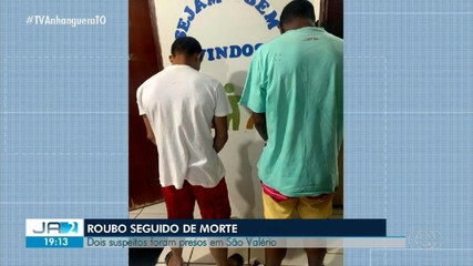 Dupla suspeita de latrocínio é presa em São Valério