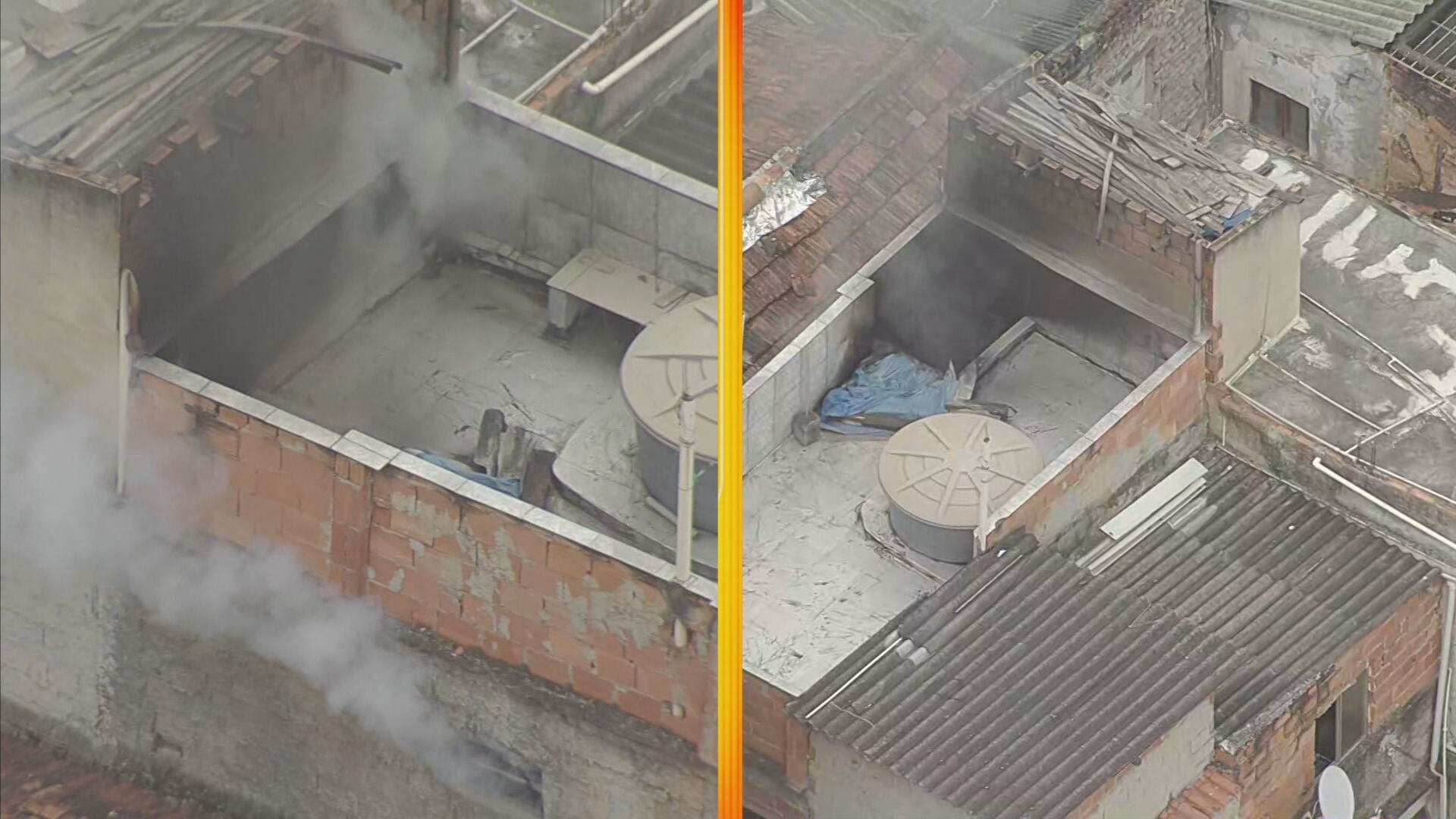 Incêndio atinge casa em vila residencial no Centro do Rio
