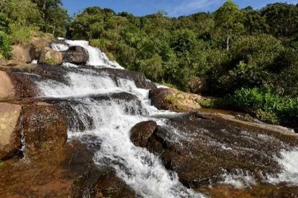 Cachoeira Sete Quedas, Gonçalves - MG — Foto: Reprodução / Prefeitura