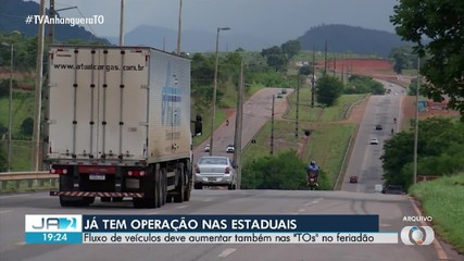 Operação do feriado é realizada nas rodovias estaduais com maior fluxo