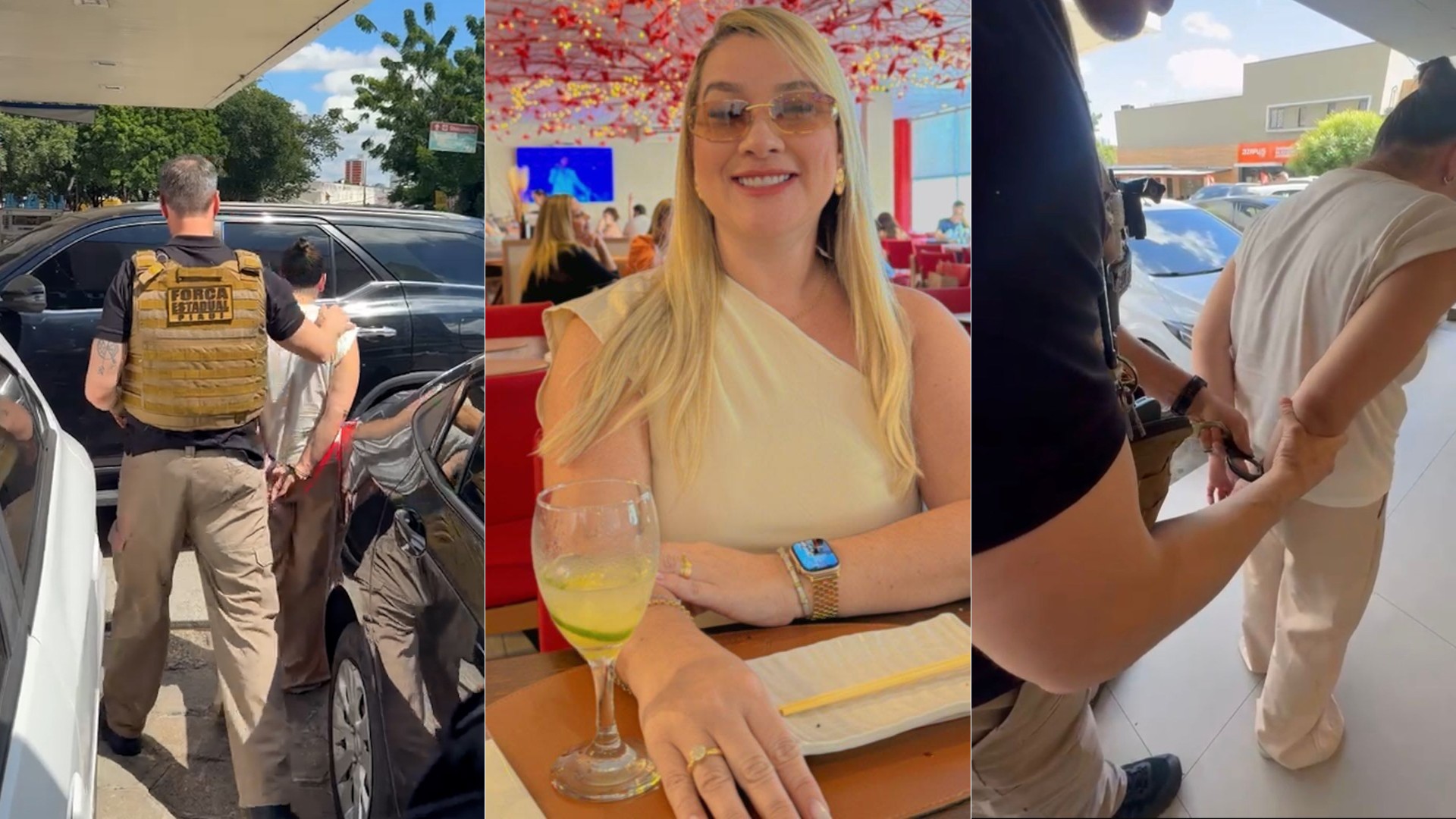 SSP-MA diz que patroa suspeita de agredir doméstica tentava fugir quando foi presa no Piauí; ela estava em posto de gasolina