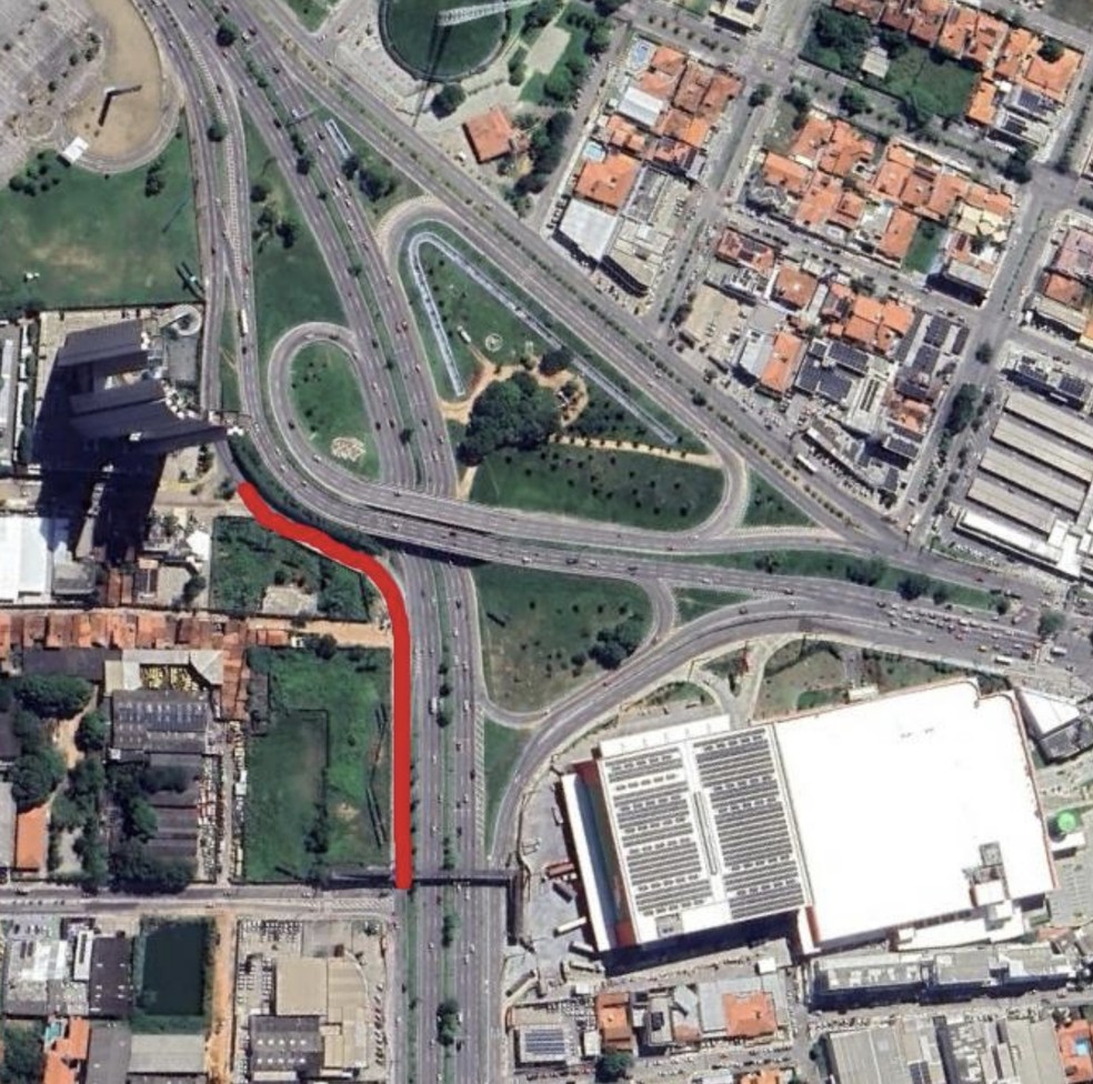 Trecho da marginal da BR-101 em Natal será interditado por 15 dias — Foto: Reprodução