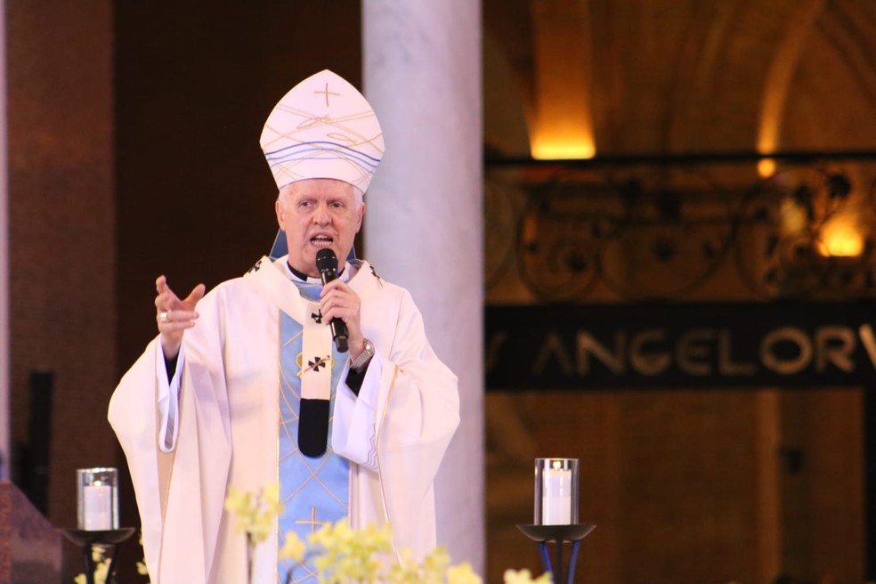 Dom Orlando Brandes — Foto: Gustavo Marcelino